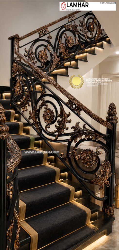 railing besi tempa