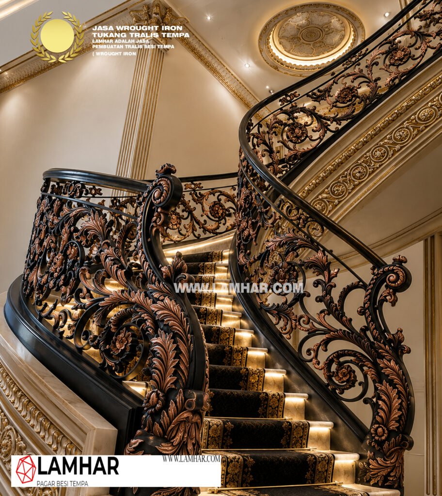 railing besi tempa