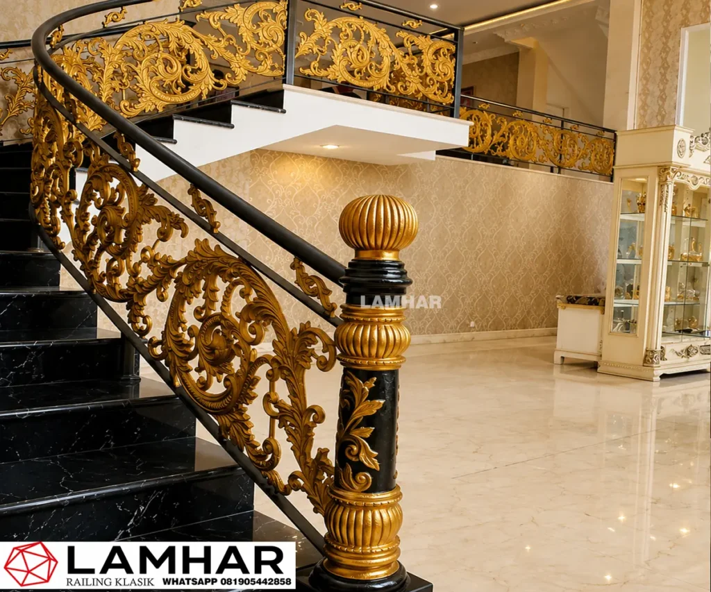 railing-tempa-alferon-warna-emas-rumah-klasik