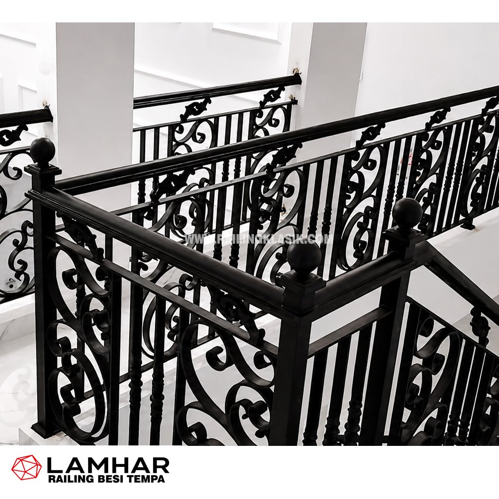 portofolio railing besi tempa